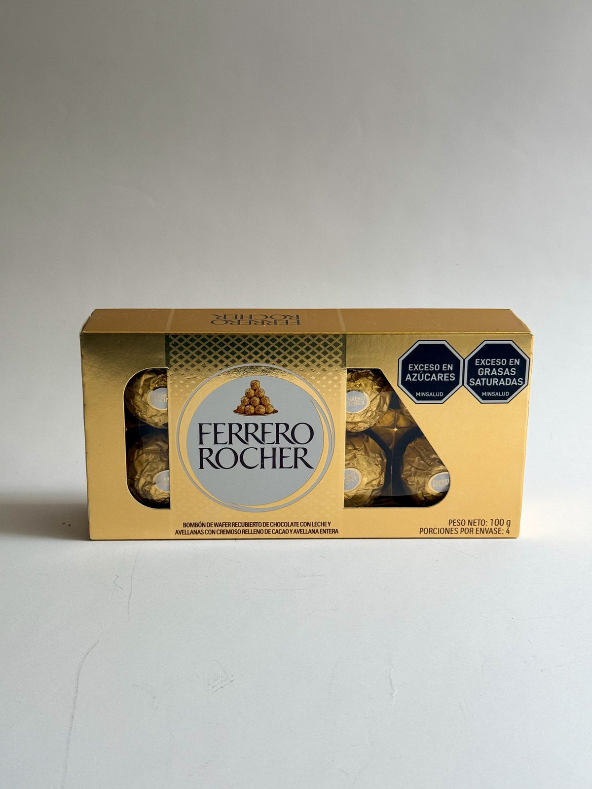 Chocolates Ferrero X8, caja cerrada