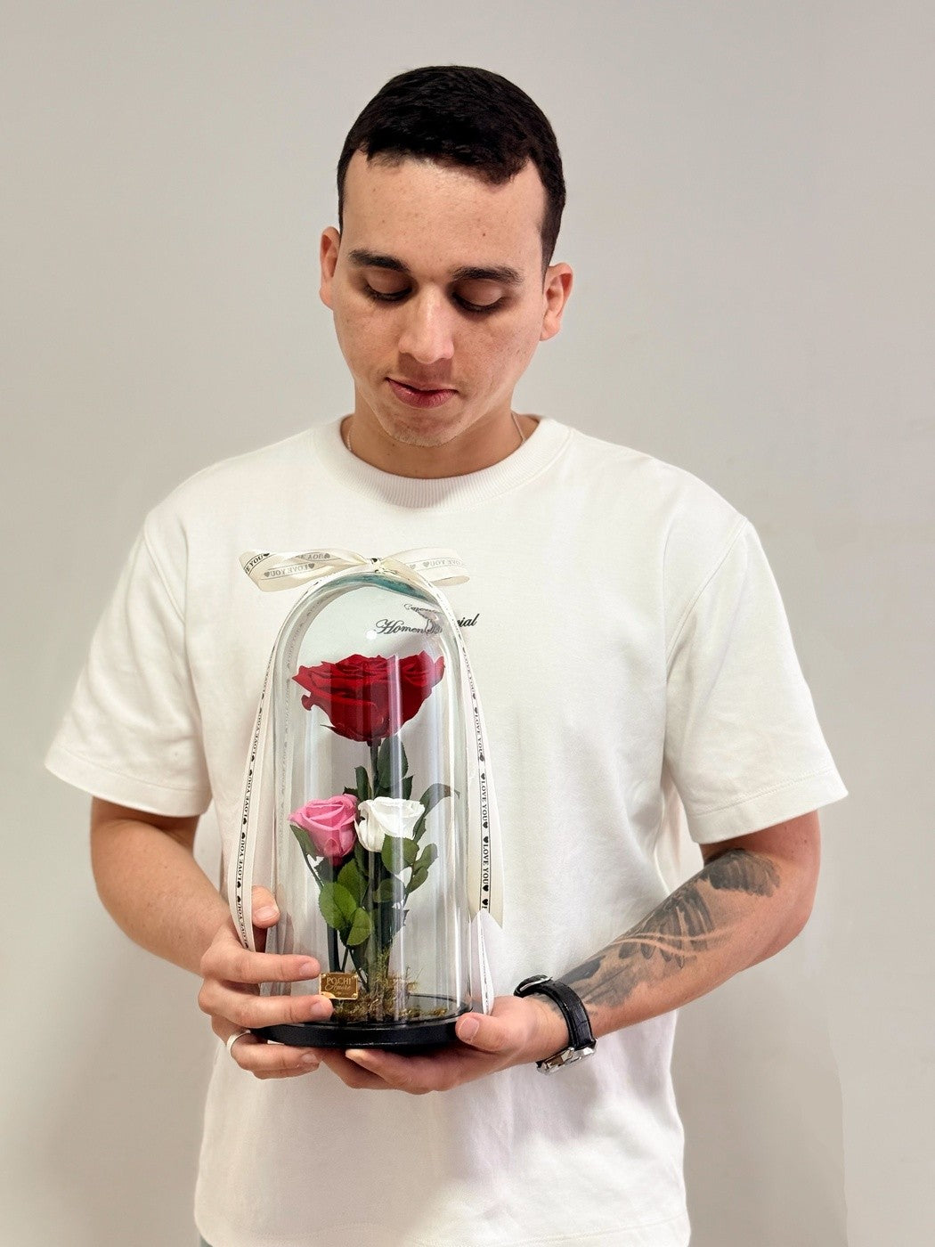 Rosa Eterna Tres Latidos - Grande