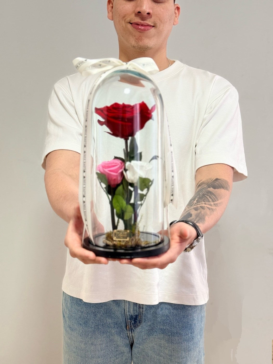 Rosa Eterna Tres Latidos - Grande