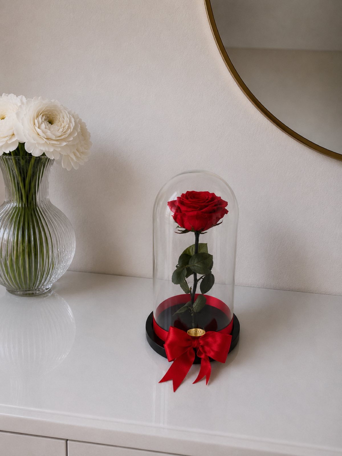Rosa preservada premium